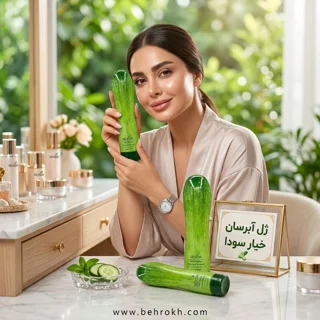 ژل ضد چروک خیار سودا مدل Cucumber؛ آنتی‌ایج و مناسب مراقبت از پوست