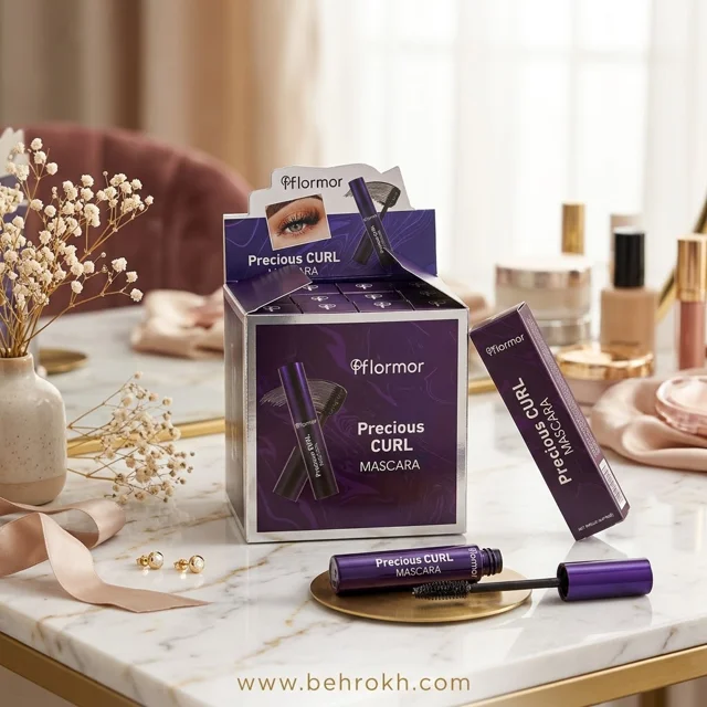 ریمل ژله‌ای فلورمار مدل Precious Curl؛ حالت‌دهنده و فرکننده مژه‌ها