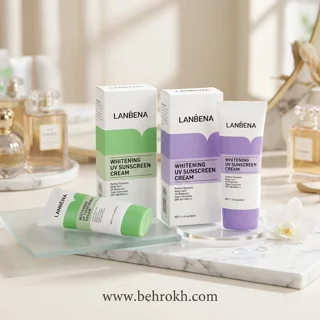 خرید کرم ضد آفتاب لنبنا مدل WHITENING UV SUNSCREEN حجم ۴۰ میلی‌لیتر؛ مناسب مراقبت روزانه از پوست