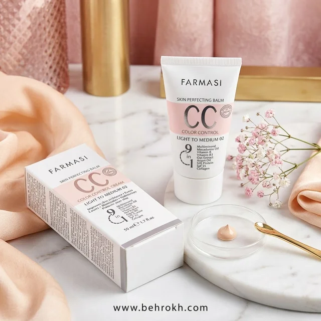 خرید کرم پودر CC فارماسی شماره ۰۱ حجم ۵۰ میلی‌لیتر؛ مناسب آرایش طبیعی