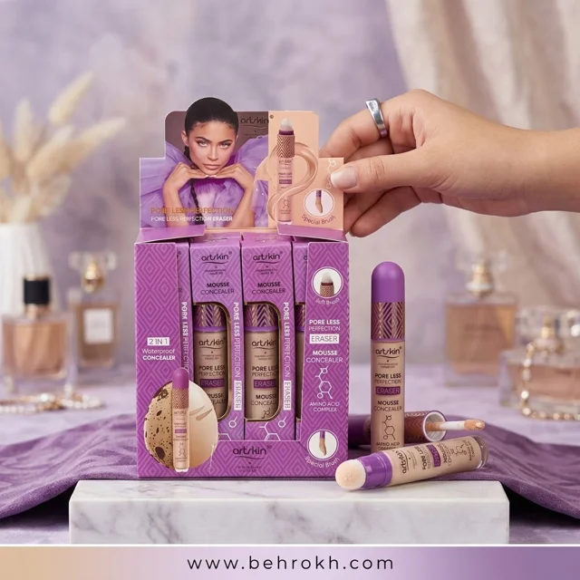 کانسیلر Art Skin با تنوع رنگ؛ مناسب پوشاندن تیرگی و لک‌های پوست
