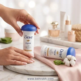 خرید مام ضد تعریق داو مدل قارچی حجم ۵۰ میلی‌لیتر؛ مراقبت و خوشبوکنندگی