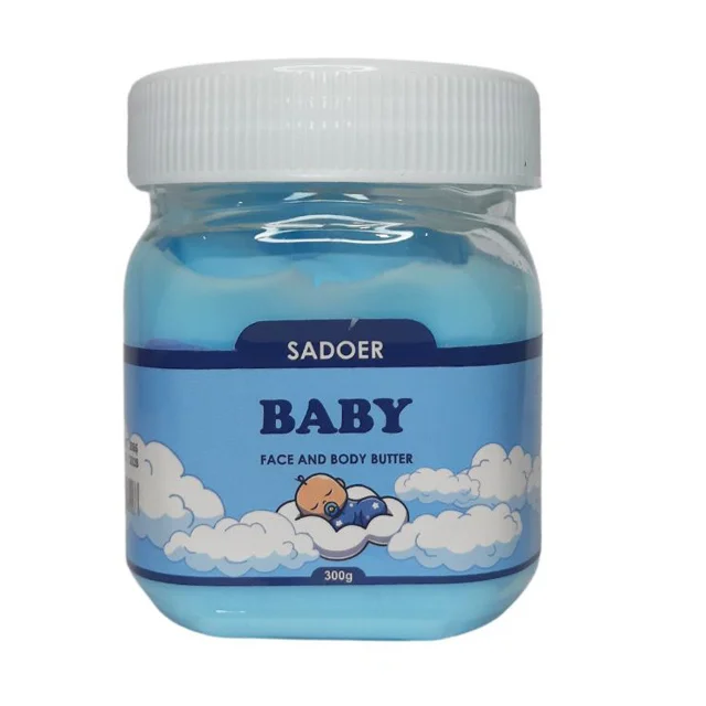 کره بدن سادور مدل Baby وزن 300 گرم بافت کرمی و جذب سریع، مرطوب‌کننده و ضد خشکی، فرمول بدون 102008611